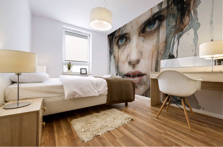 PTSD – After the Storm Portrait Print Mural print