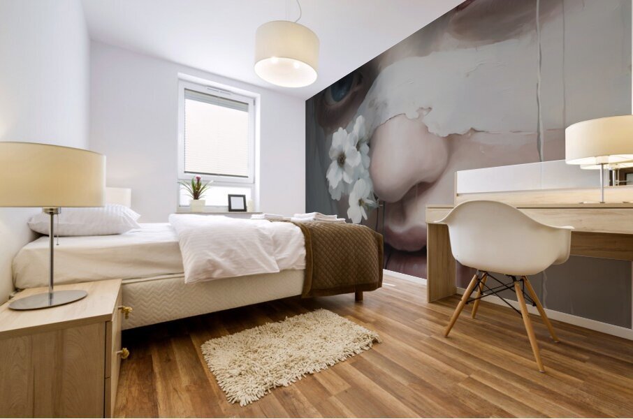 Schizophrenia – Pop Surreal Portrait Art Print Mural print