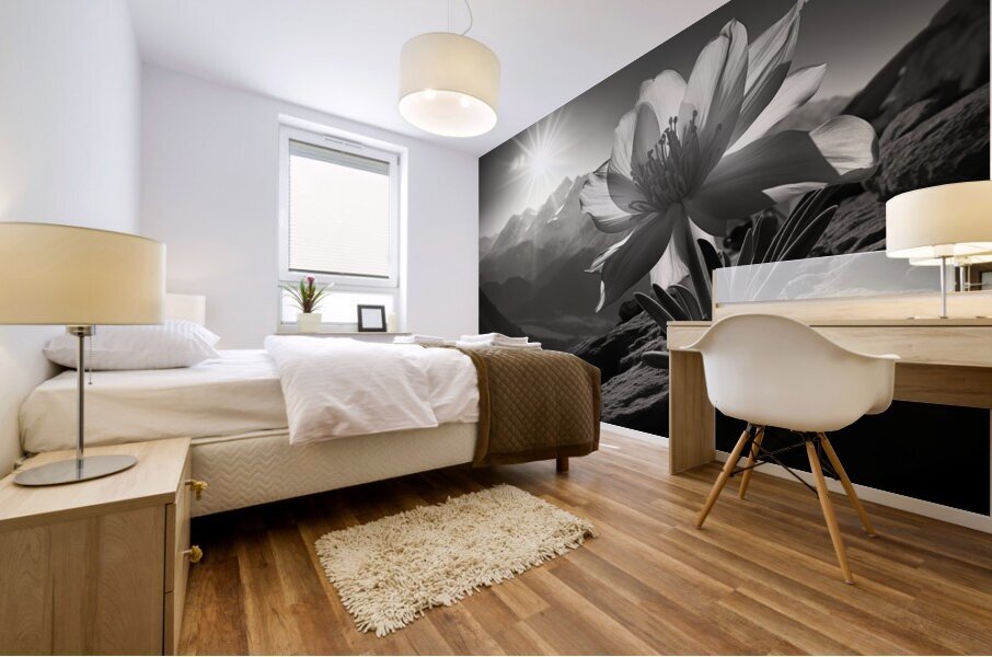 Alone – Dramatic Seascape Art Print Impression murale