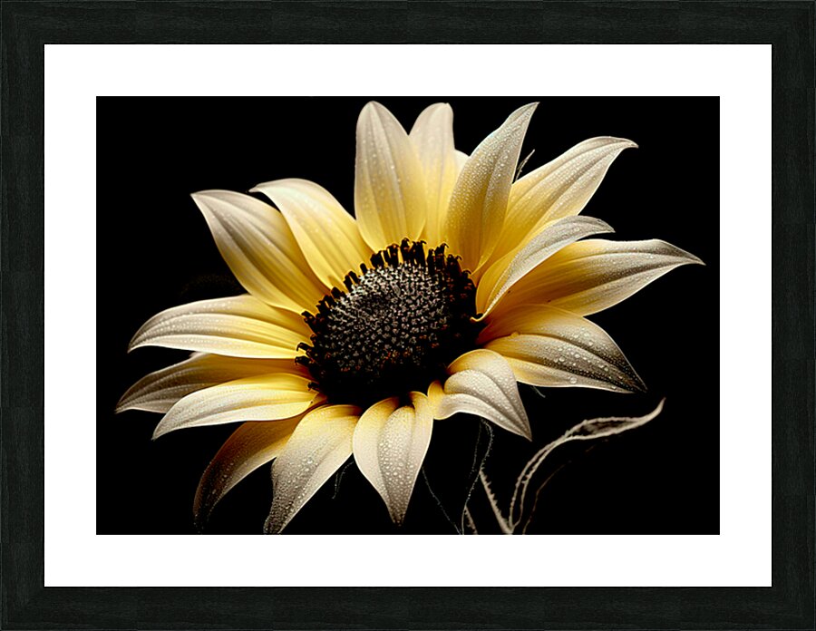 Petal Perspective 48 - Macro Floral Art Prints Picture Frame print