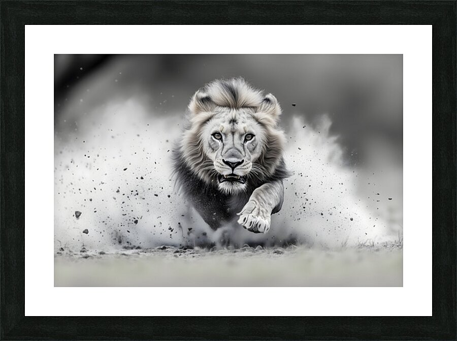 Sanctified And Savage - Modern Inspirational Art Prints Picture Frame print