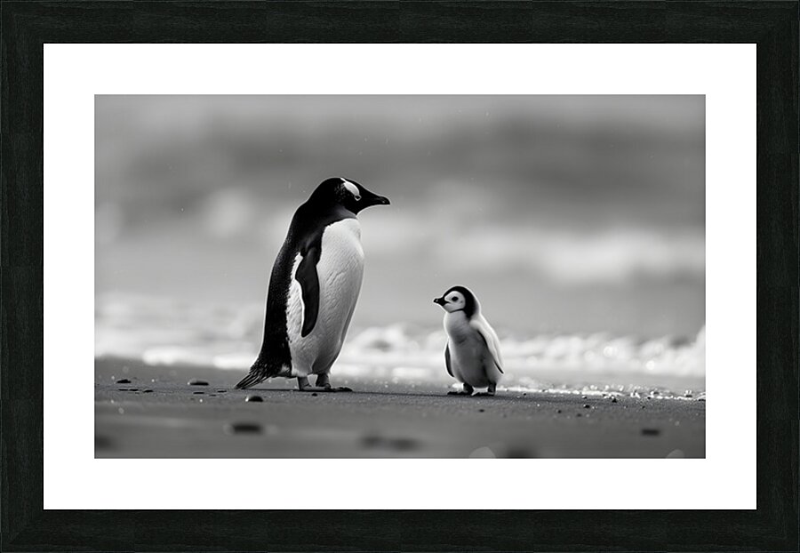 Under His Wings - Inspirational Monochrome Art Prints Impression et Cadre photo