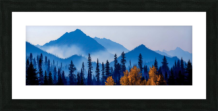 Horizon – Minimal Landscape Art Print Picture Frame print