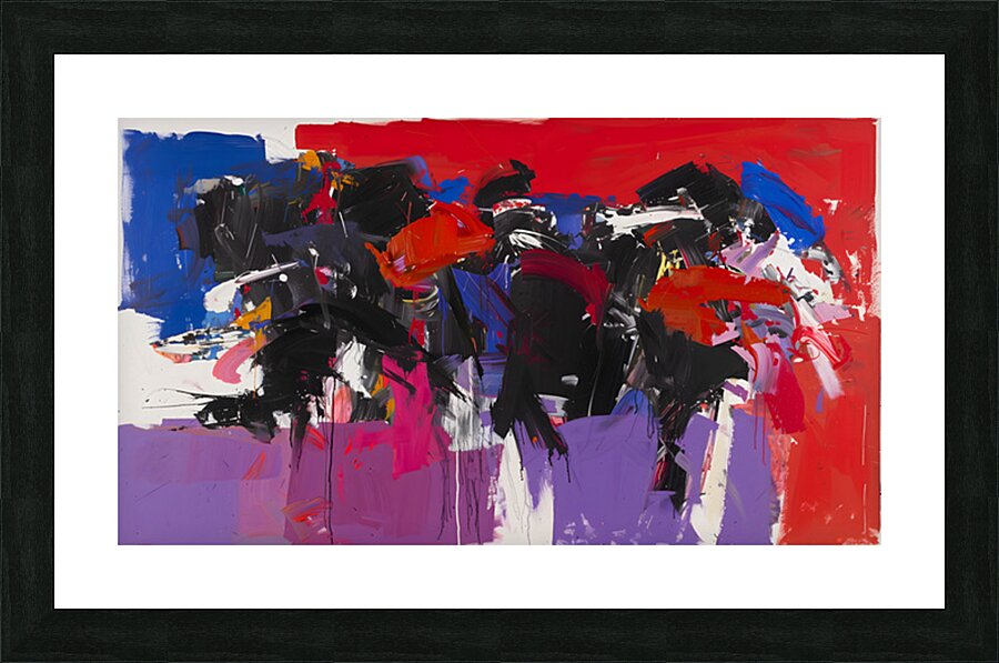 Warpaint Protest – Pop Portrait Art Print Picture Frame print