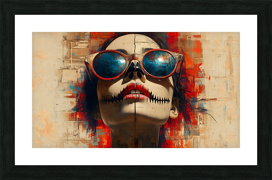 Deseo que Mata – Desire That Kills Vintage Poster Art Print Picture Frame print