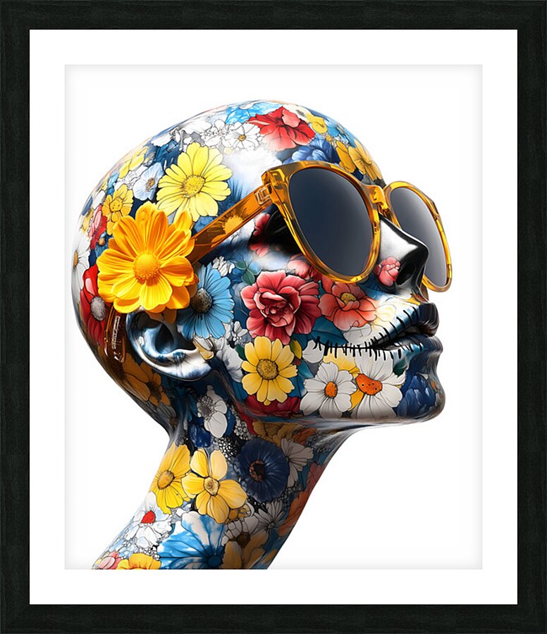 GOT INK – Women’s Portrait Art Print Picture Frame print