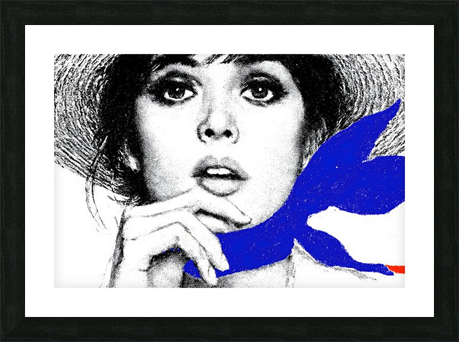 Pop Silence – Pop Art Portrait Art Print Picture Frame print