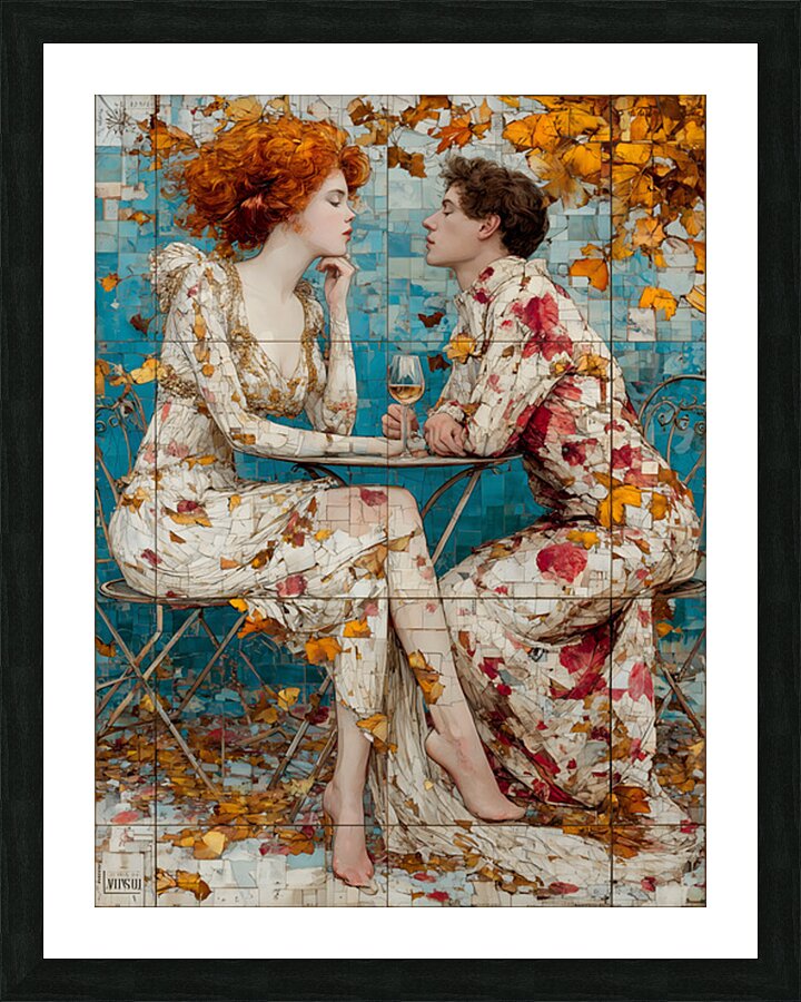 L’Automne du Desir – Autumn of Desire Vintage Poster Art Print Picture Frame print