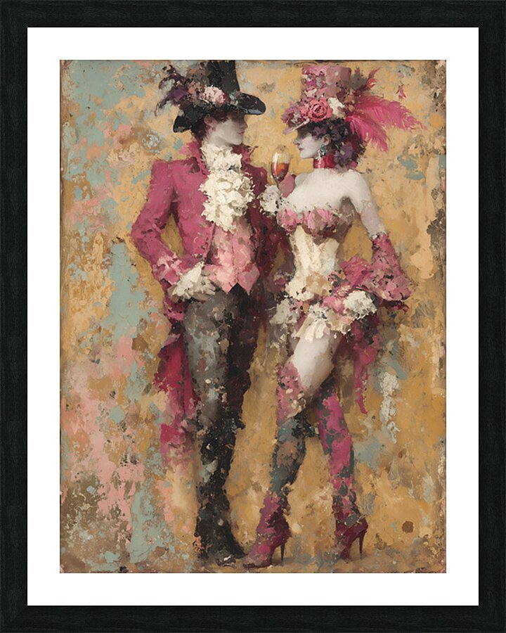 L’Art du Desir – The Art of Desire Vintage Poster Art Print Impression et Cadre photo