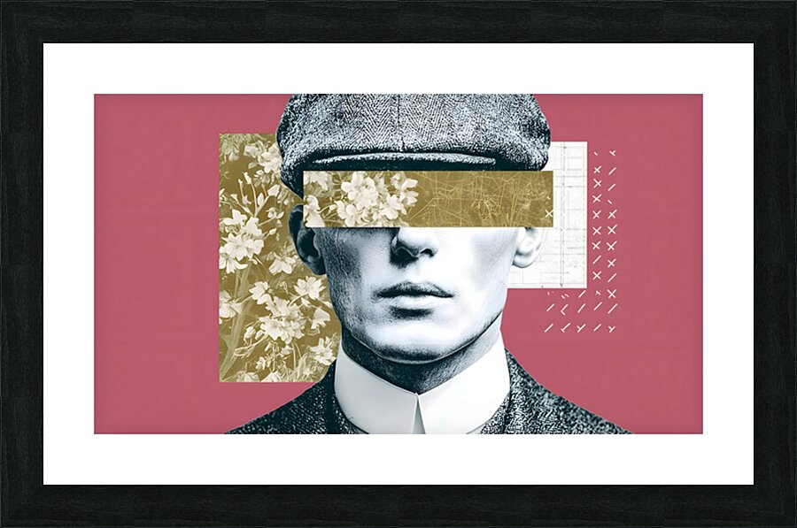 Blind Ambition – The Gentleman’s Veil Portrait Art Print Picture Frame print