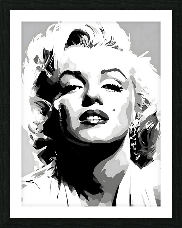 Superstar – Classic Hollywood Pop Art Print Picture Frame print