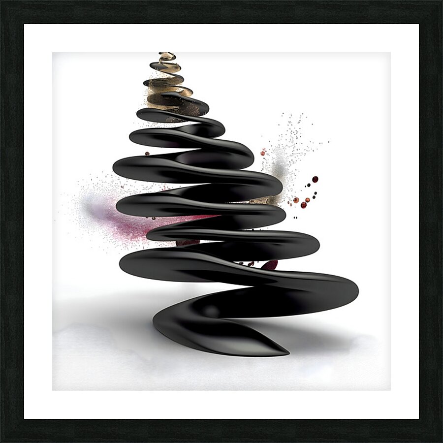 Zen Stack – Minimal Balance Stones Abstract Print Picture Frame print