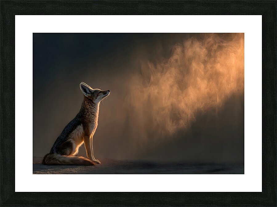 Breath of Dawn – Desert Fox Print Picture Frame print