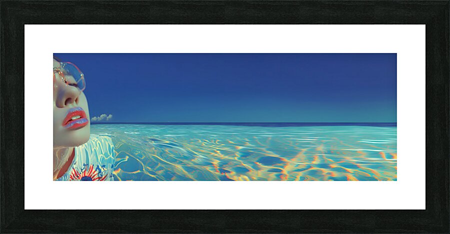 Tropical Horizon – Ocean Muse Print Picture Frame print