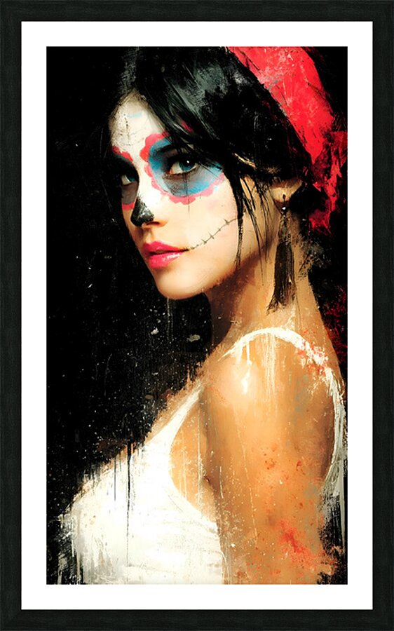 La Mirada Del Fuego – The Gaze of Fire print Picture Frame print