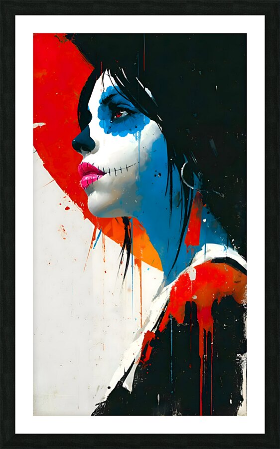 Perfil Del Alma – Soul in Profile print Picture Frame print