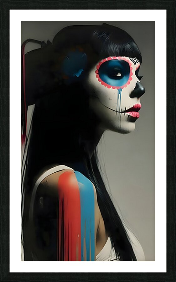 Lagrimas Azules – Blue Tears print Picture Frame print