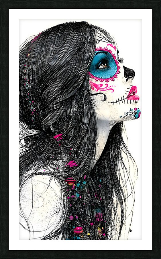 Susurros Del Cielo – Whispers of the Sky print Picture Frame print