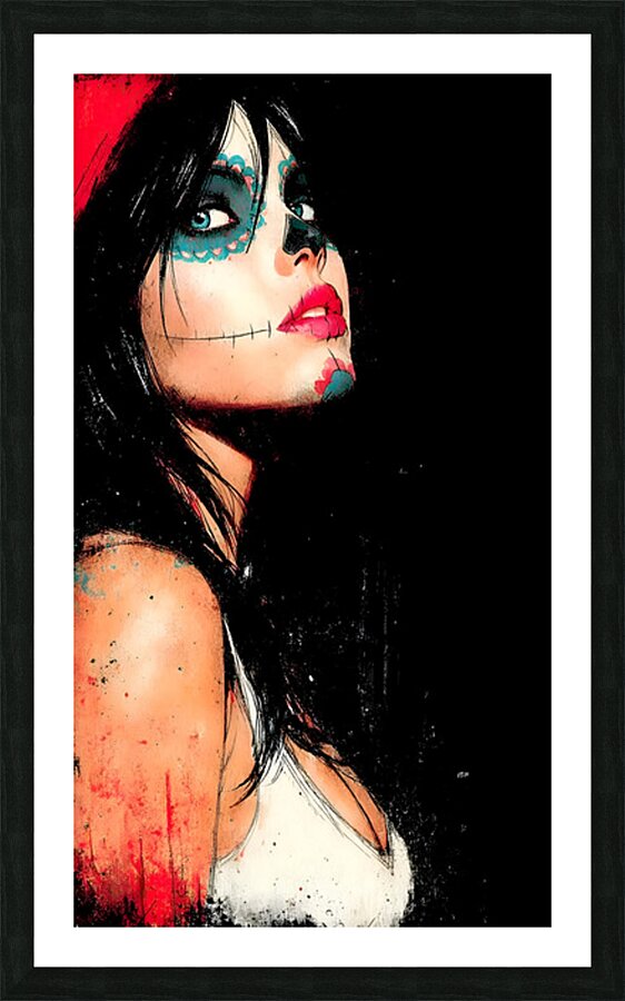 Canto De La Noche – Song of the Night print Picture Frame print