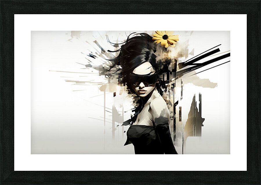 Assassin –  Womens Portrait Art Print Impression et Cadre photo