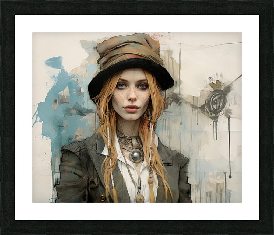 OCD - Conceptual Portrait Art Prints Picture Frame print