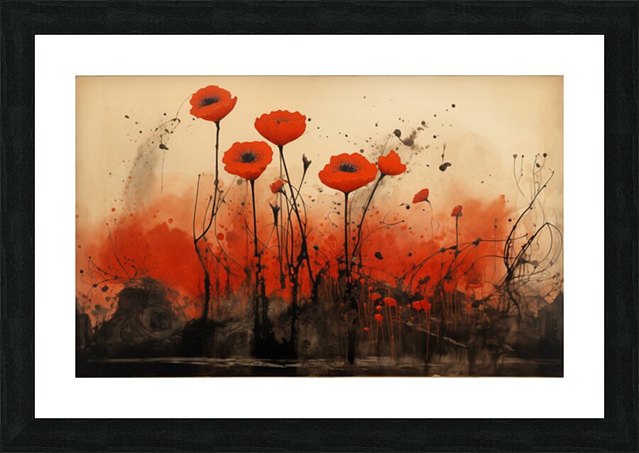 Joy - Whimsical Pop Portrait Art Prints Picture Frame print