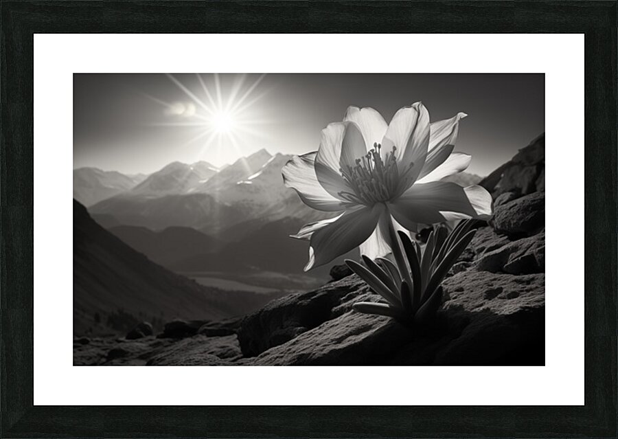 Alone – Dramatic Seascape Art Print Impression et Cadre photo