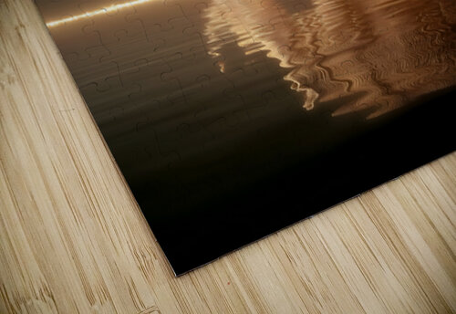 Luminous Giant – Rhinoceros Reflection Print Savage Art Prints puzzle