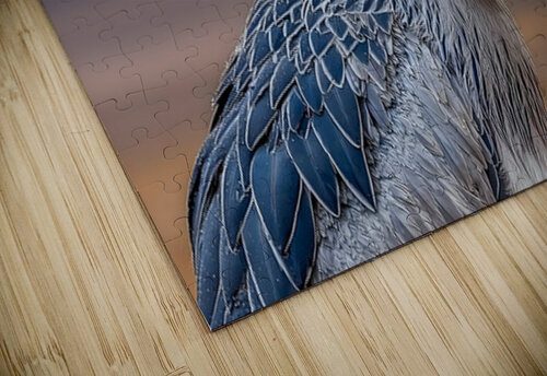 Iron Beak – Shoebill Stork Print Savage Art Prints puzzle