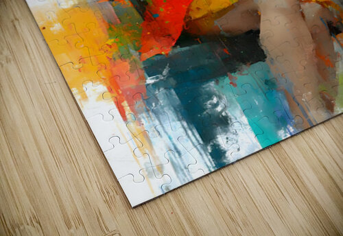 Icon in Color – Modern Muse Print Savage Art Prints puzzle