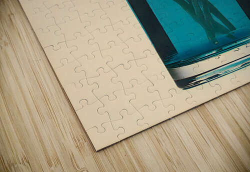 Amber Glass – Bold Bloom Print Savage Art Prints puzzle