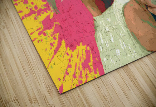 Neon Trigger – Pop Noir Print Savage Art Prints puzzle