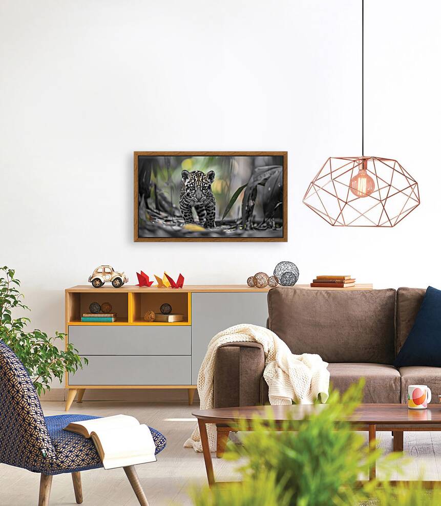 Innocent Innocent Prowler - Wild Feline Portrait Art Prints Reproduction