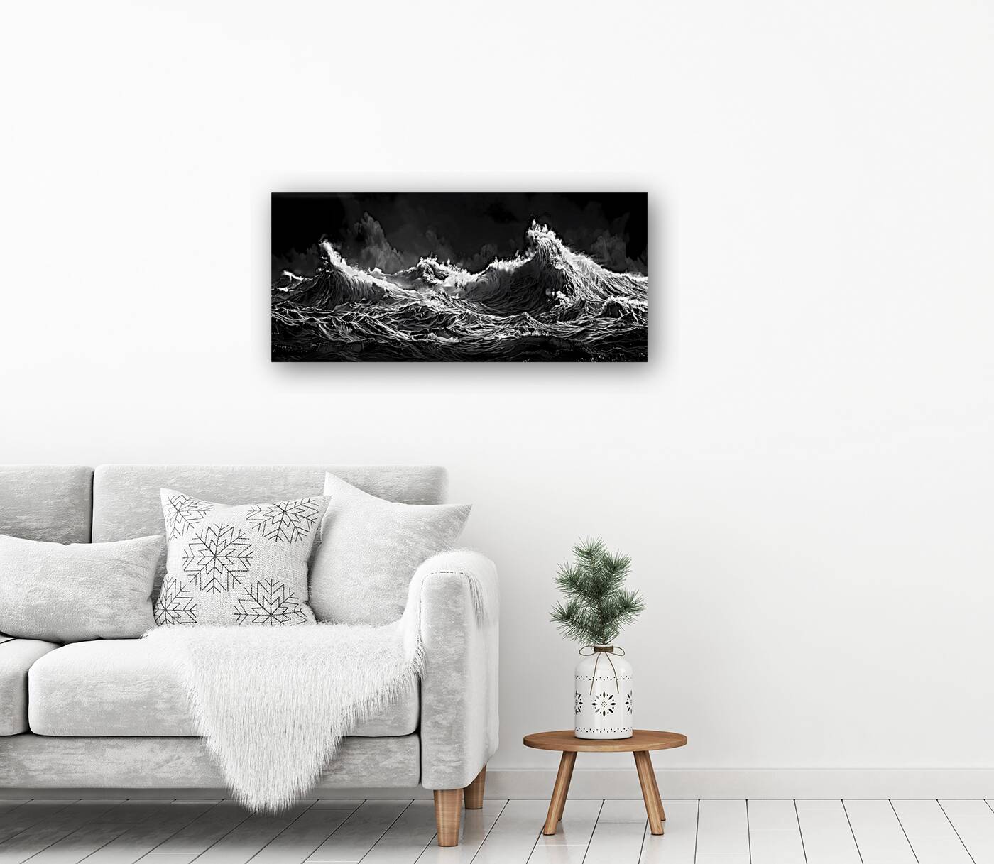 Tempestuous Symphony - Stormy Ocean Art Prints Reproduction