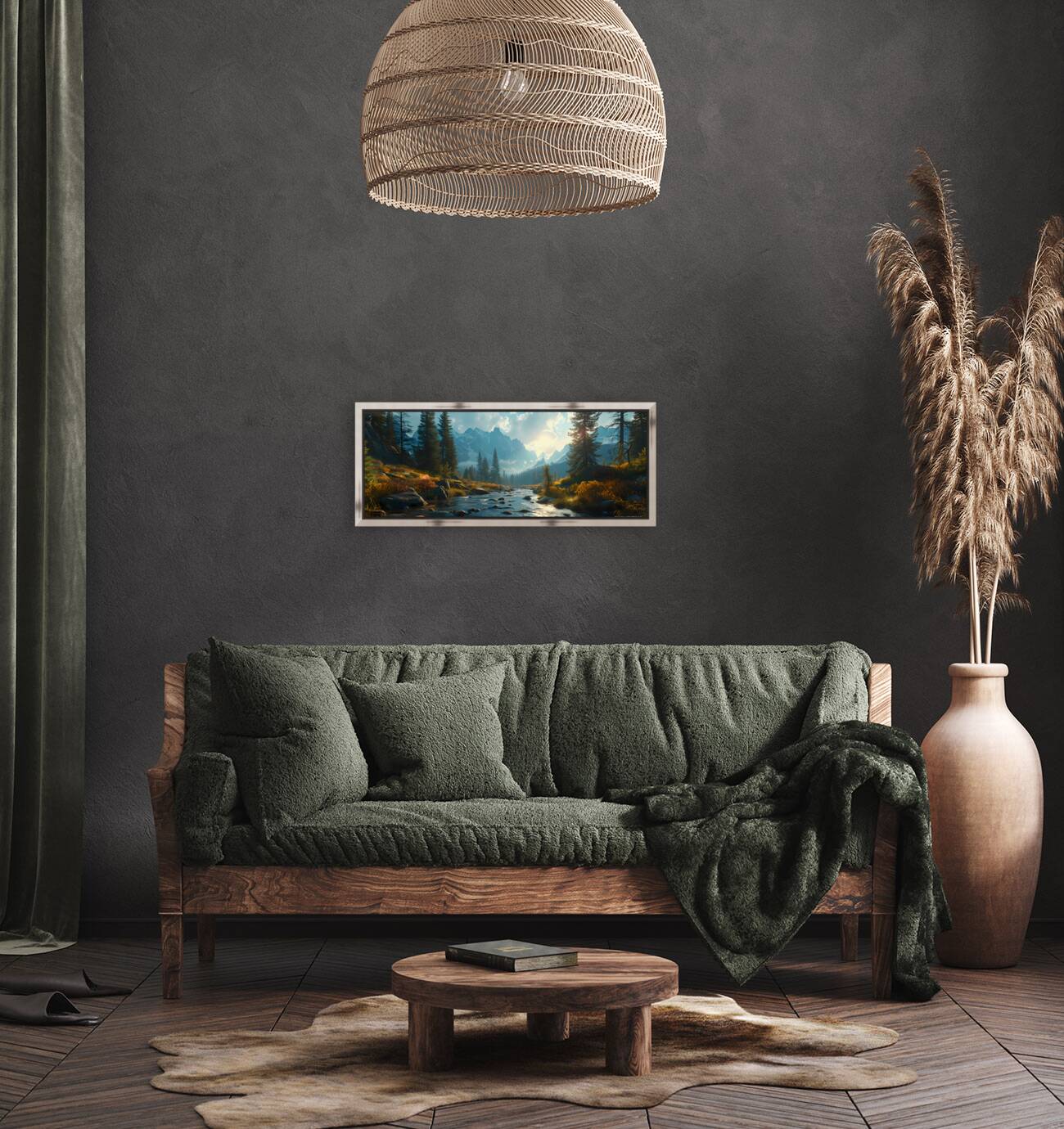 Home Away From Home - Tranquil Landscape Art Prints Reproduction