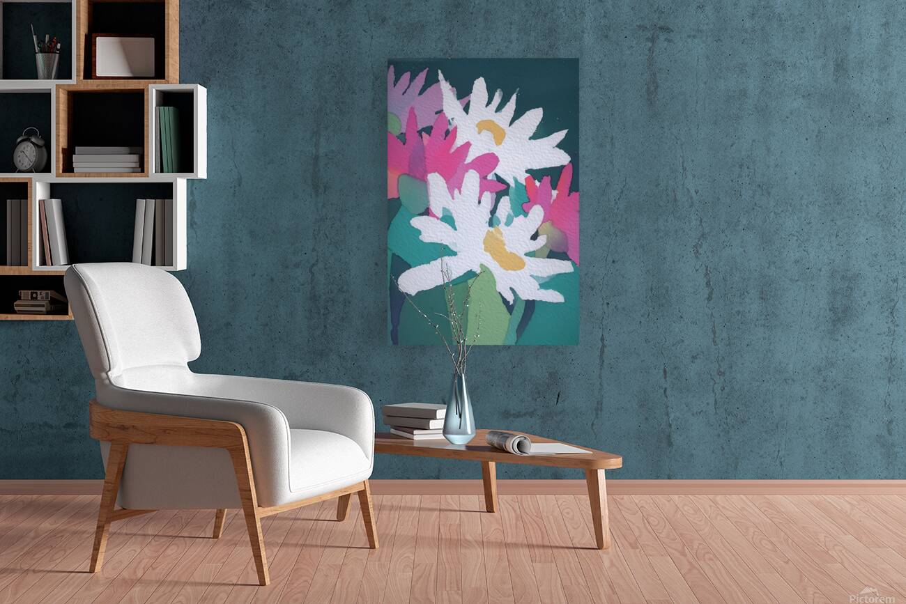 Pastel Petal Whispers - Pastel Floral Art Prints Reproduction