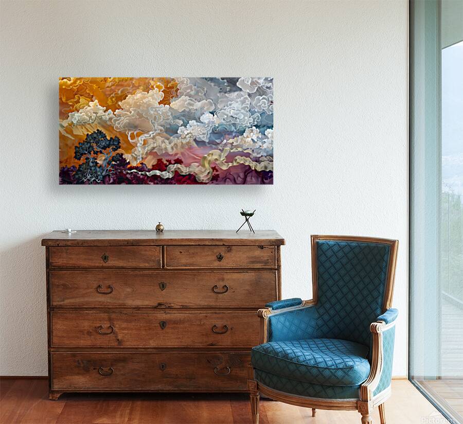 Shikisai No Kaze 色彩の風 - Winds Of Color - Japanese Abstract Landscape Art Prints Reproduction