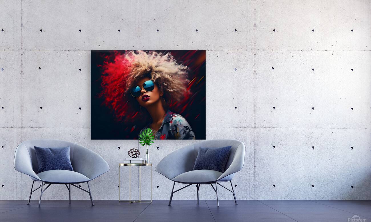 Stunna - Pop Surreal Portrait Art Prints Reproduction