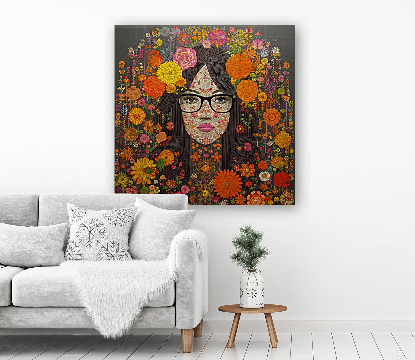 El Intelecto De Los Muertos - The Intellect Of The Dead - Surreal Skull Art Prints Reproduction