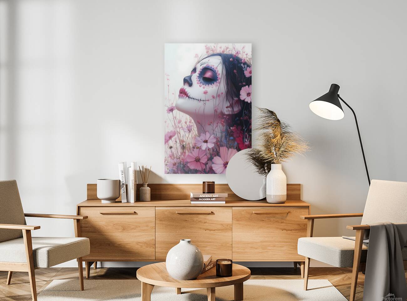 El Silencio De Los Muertos Bellos - The Silence Of The Beautiful Dead - Dia De Los Muertos Art Prints Reproduction
