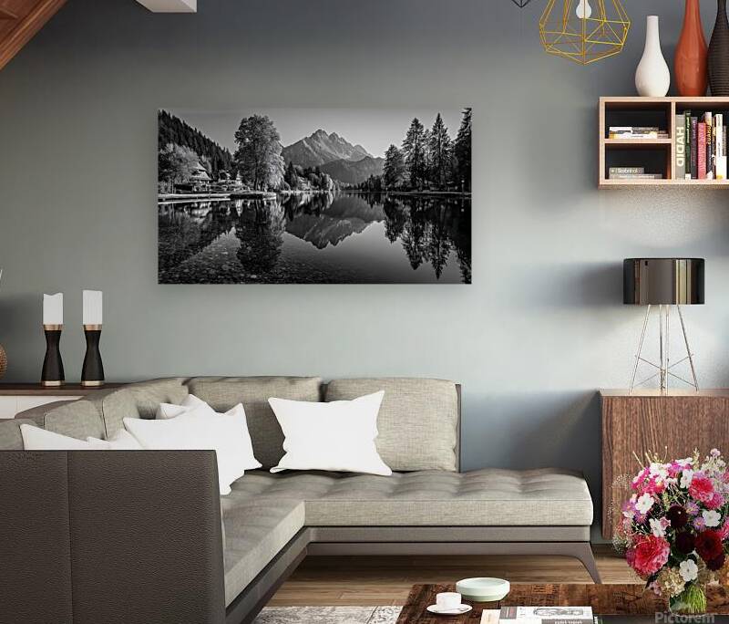 Reflected Dreams - Monochrome Landscape Art Prints Reproduction