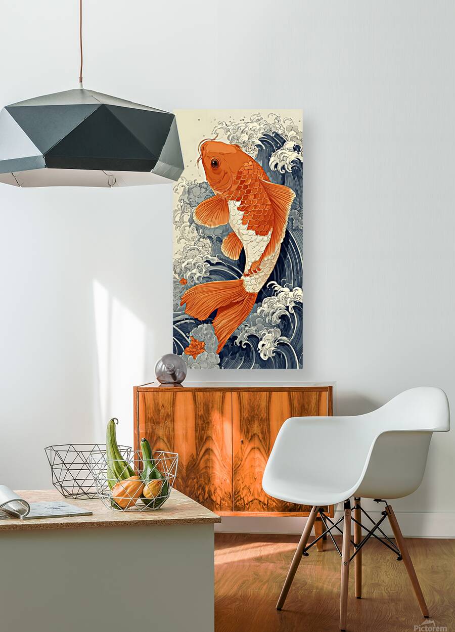 Tabi No Hajimari 旅の始まり - The Voyage Begins - Japanese Koi Art Prints Reproduction