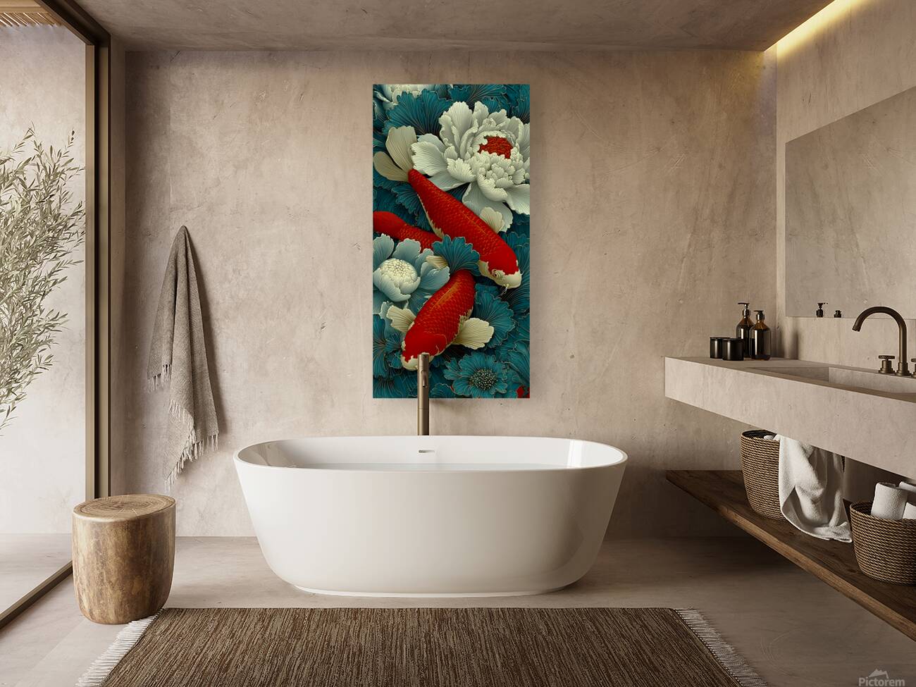 Seishin No Koun 精神の幸運 - Spiritual Good Fortune - Japanese Floral Art Prints Reproduction