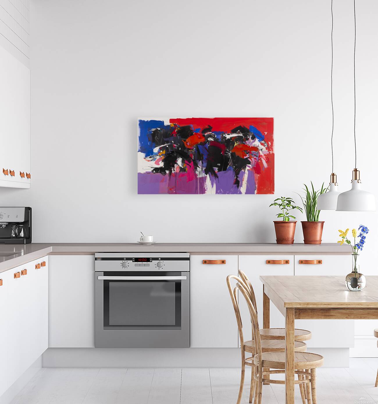 Warpaint Protest – Pop Portrait Art Print Reproduction