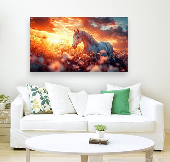 Wild and Free – Wildlife Landscape Art Print Reproduction