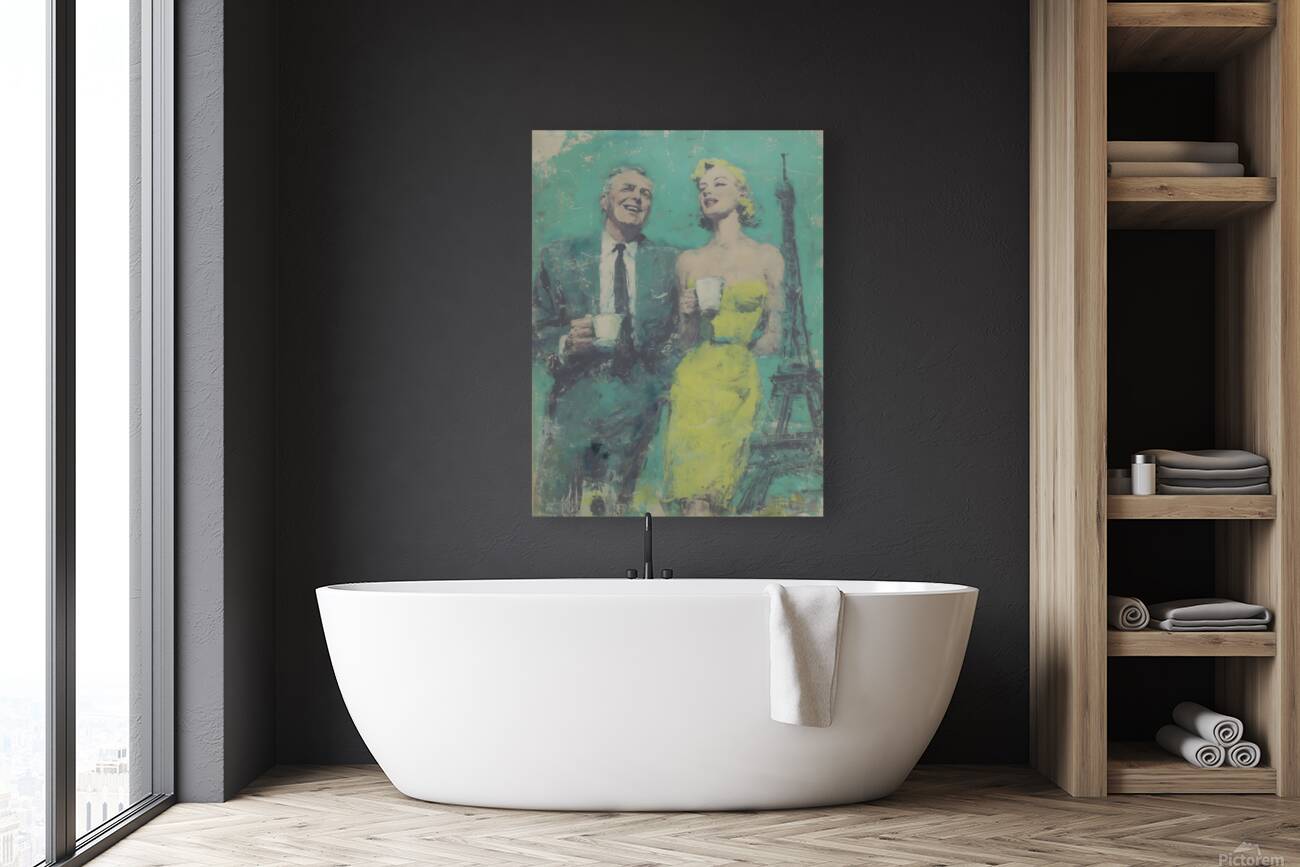 Una Manana en Paris – A Morning in Paris Vintage Poster Art Print Reproduction