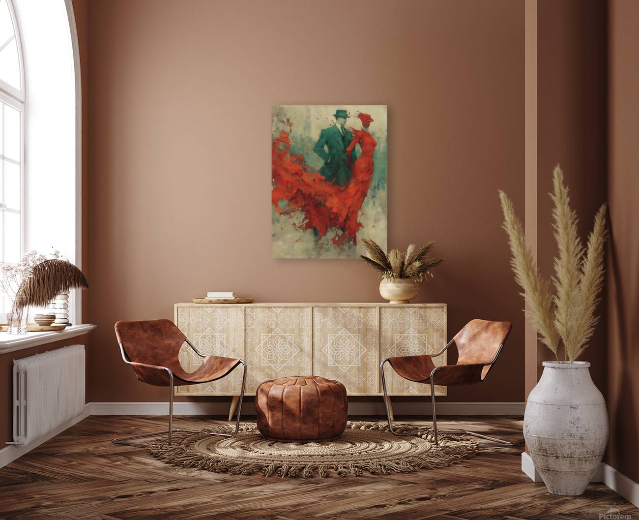 Le Feu de l’Elegance – The Fire of Elegance Vintage Poster Art Print Reproduction