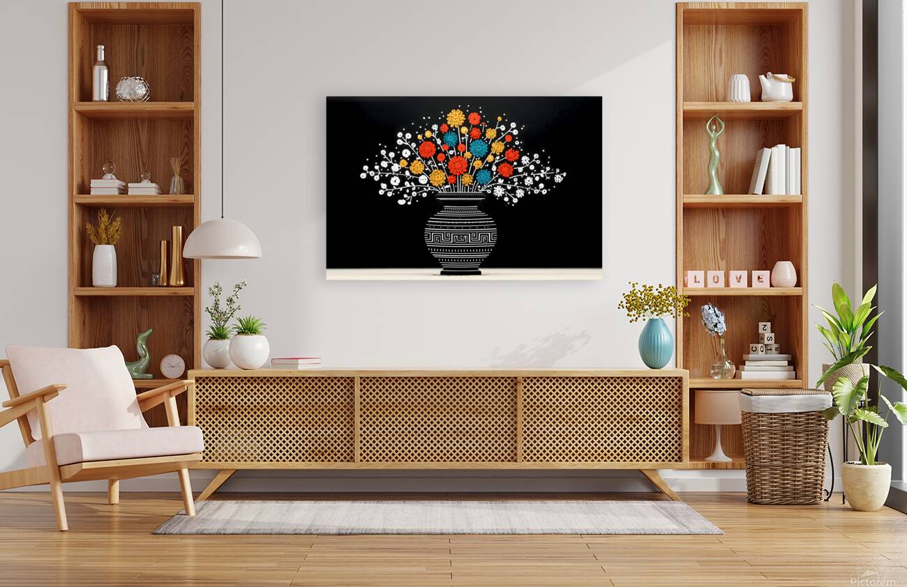 Pop Botanique – Botanical Pop Art Print Reproduction