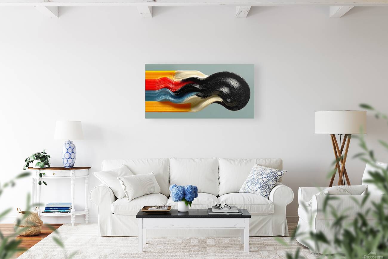 Mercury Stream – Colorband Motion Print Reproduction