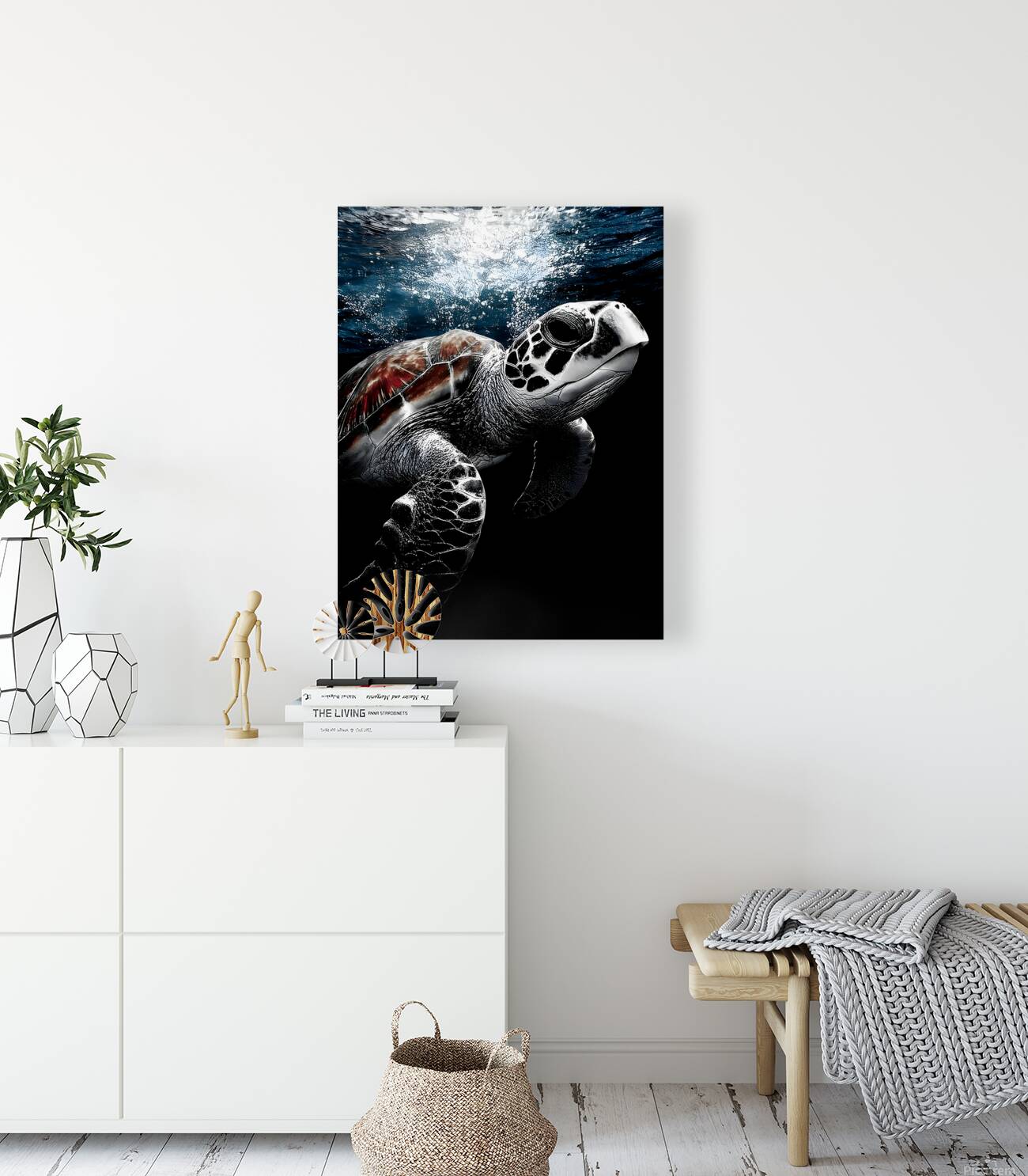 Depthlight – Sea Turtle Print Reproduction